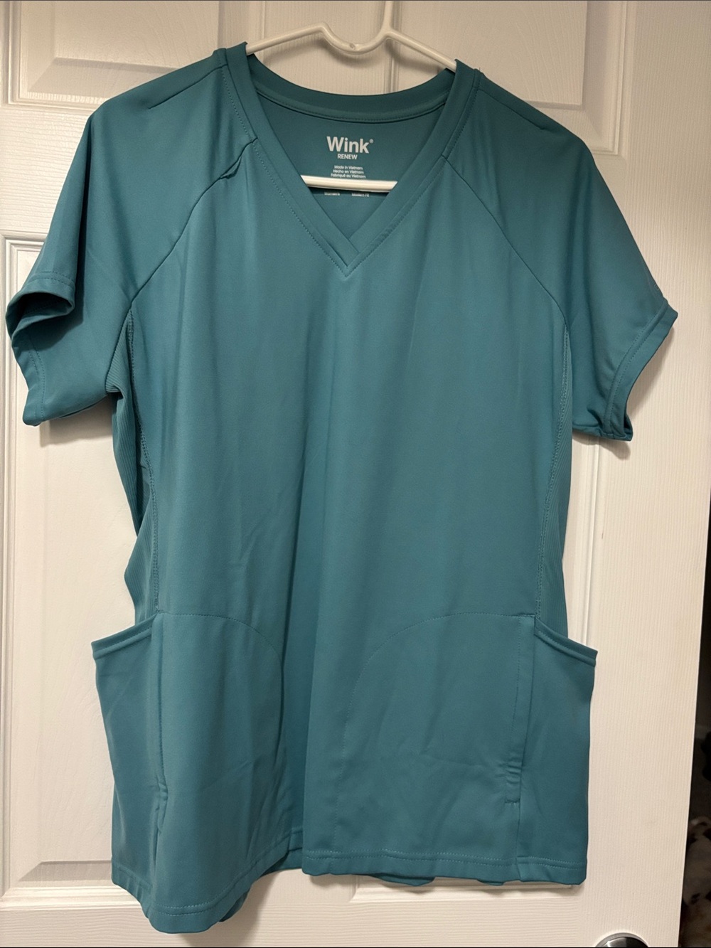 Wink Renew knit scrub top